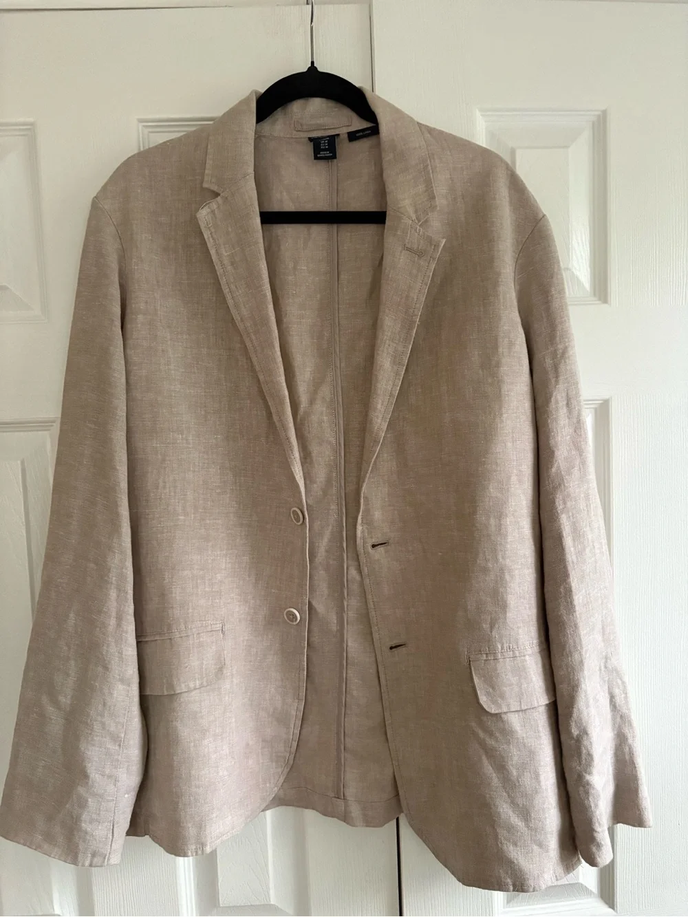 Daniel Hatcher 100% linen Men  Beige Linen Blazer